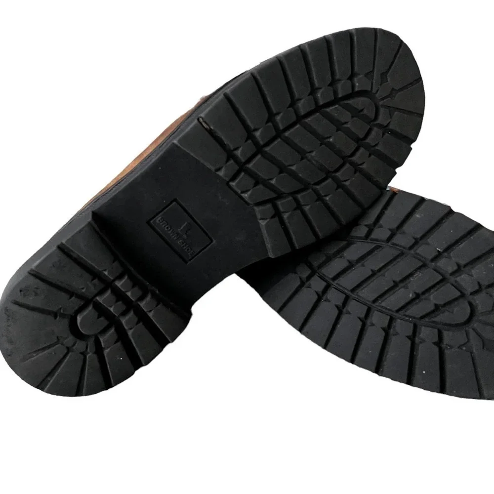 The Brown Shoe Leather Ashland Boots 10.5M